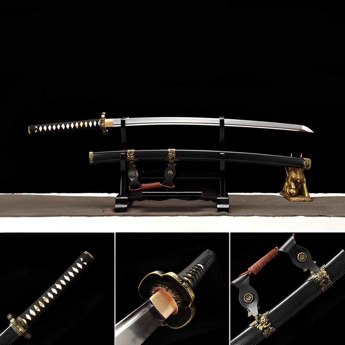 Handmade Japanese Tachi Odachi Hidden Front 9260 Spring Steel - Tophatter Daily Deals