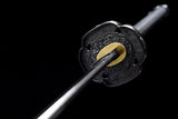 Handmade Japanese Tachi Odachi High Manganese Steel Blade blackening process - Tophatter Daily Deals