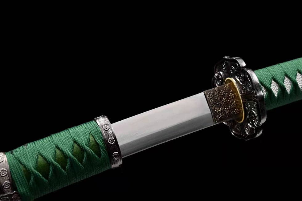 Handmade Japanese Tachi Odachi Ikeda High Performance 9260 Spring Steel Alloy Sakura Fittings - Tophatter Daily Deals
