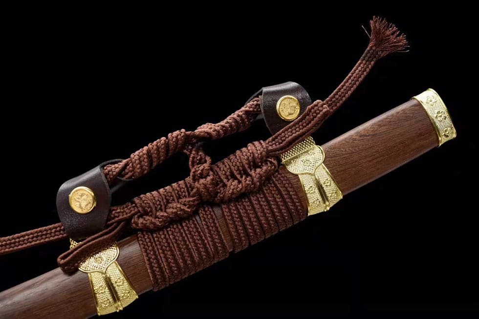 Handmade Japanese Tachi Odachi 金耀 T10 Carbon steel Import rosewood - Tophatter Daily Deals