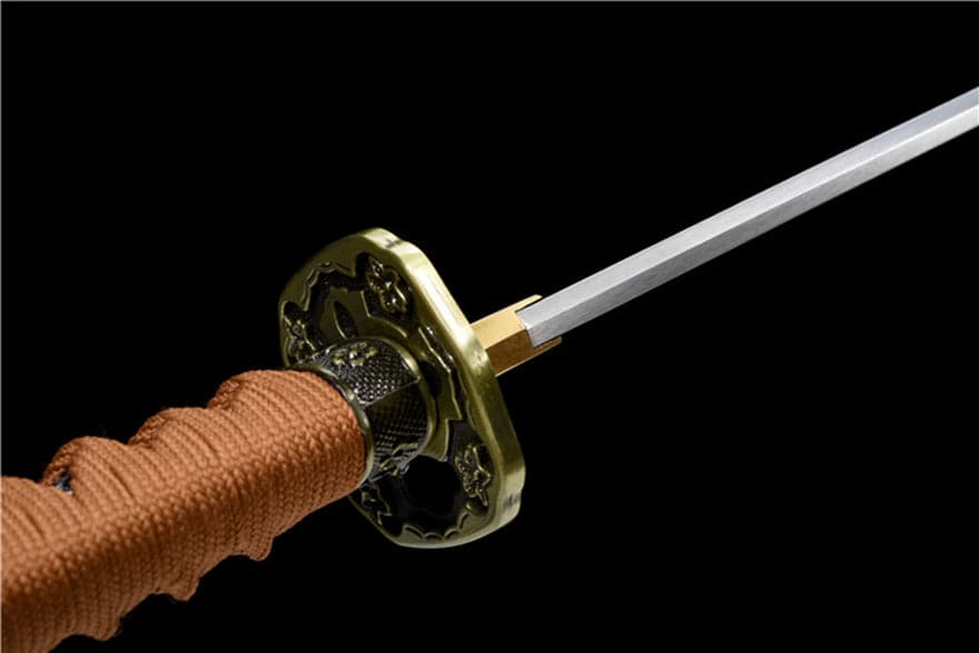 Handmade Japanese Tachi Odachi Yoshida 9260 Spring Steel Full Tang - Tophatter Daily Deals