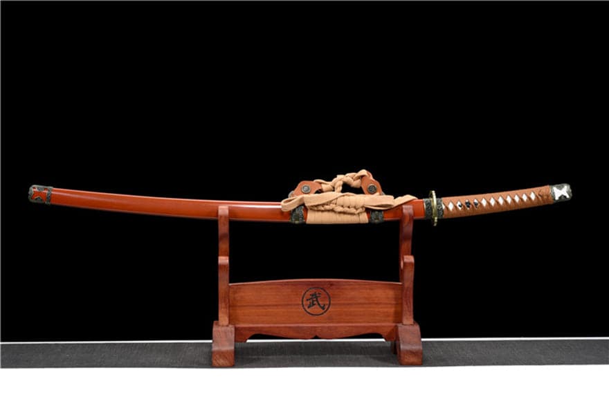 Handmade Japanese Tachi Odachi Yoshida 9260 Spring Steel Full Tang - Tophatter Daily Deals