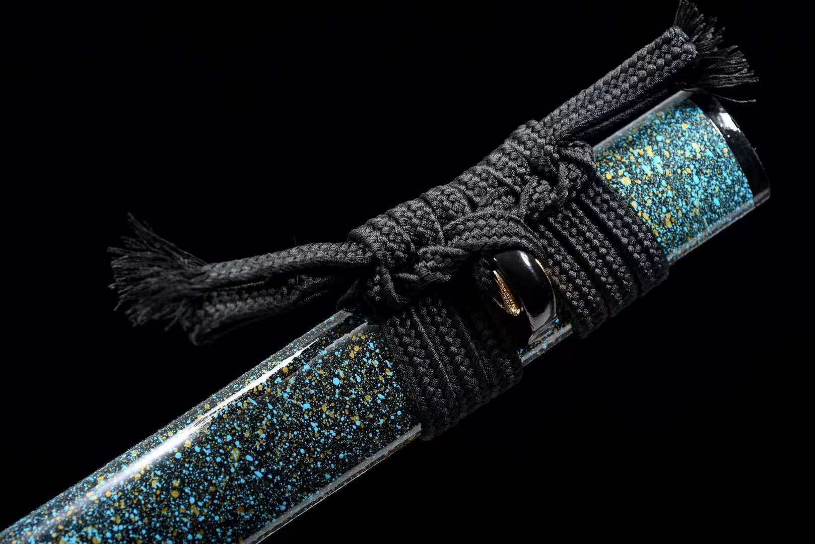 Handmade Japanese Wakizashi Green Steel Shadow T10 burned edge - Tophatter Daily Deals