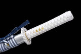Handmade Japanese Wakizashi 魚 Short Sword Manganese Steel - Tophatter Daily Deals