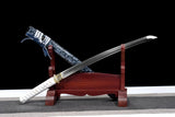 Handmade Japanese Wakizashi Water T10 Carbon steel Turns the soil to burn blade - Tophatter Daily Deals