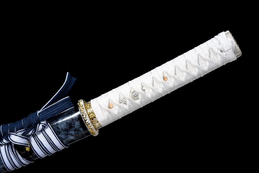 Handmade Japanese Wakizashi Water T10 Carbon steel Turns the soil to burn blade - Tophatter Daily Deals