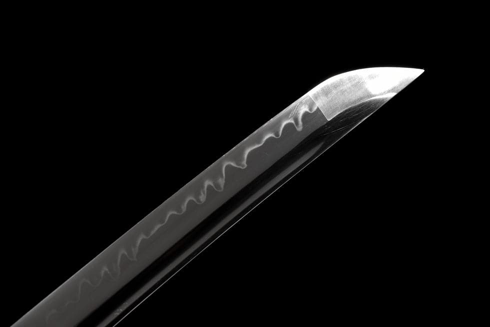 Handmade Japanese Wakizashi Water T10 Carbon steel Turns the soil to burn blade - Tophatter Daily Deals
