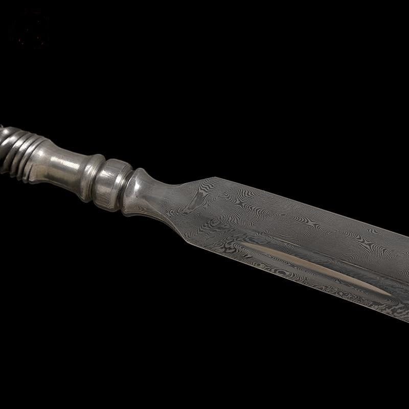 Handmade Warrior Pattern Steel One-piece Forging - Tophatter Daily Deals