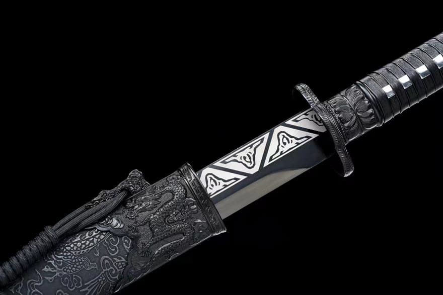 Handmade Manganese Steel All in one Black Gold Ancient Knife - Tophatter Daily Deals