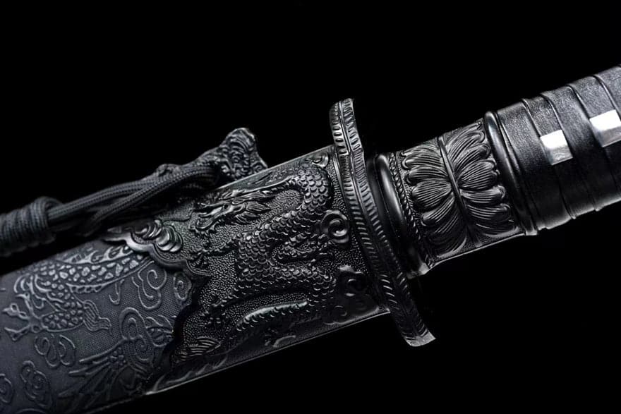 Handmade Manganese Steel All in one Black Gold Ancient Knife - Tophatter Daily Deals