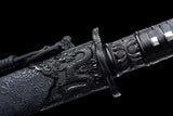 Handmade Manganese Steel All in one Black Gold Ancient Knife - Tophatter Daily Deals