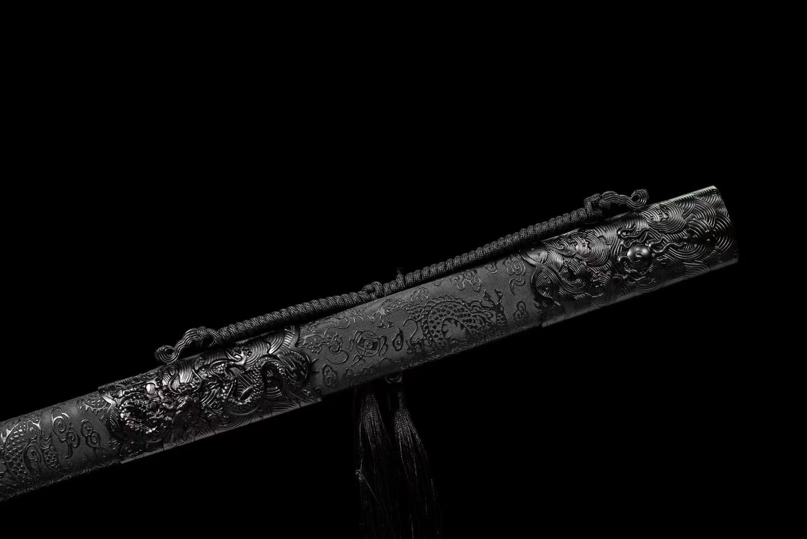 Handmade Manganese Steel Dragon King Chinese Sword - Tophatter Daily Deals