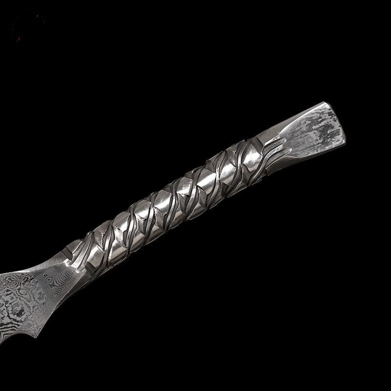 Handmade Nepal Pattern Steel Integral forging - Tophatter Daily Deals