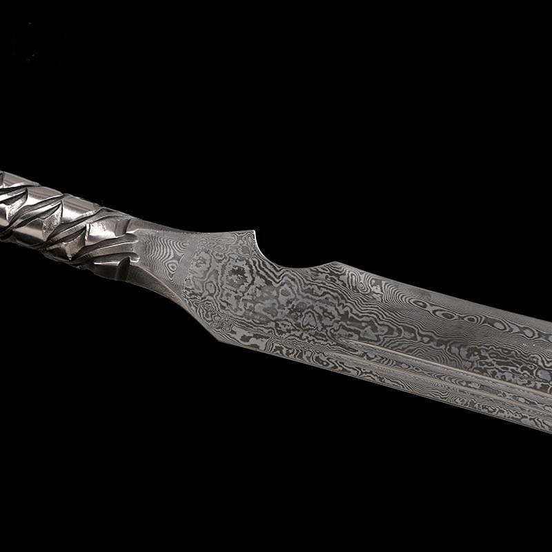 Handmade Nepal Pattern Steel Integral forging - Tophatter Daily Deals