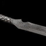Handmade Nepal Pattern Steel Integral forging - Tophatter Daily Deals