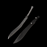Handmade Nepal Pattern Steel Integral forging - Tophatter Daily Deals
