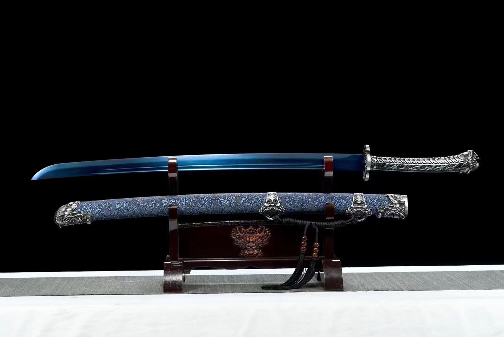 Handmade One Body Yellow Dragon Baked gold blades - Tophatter Daily Deals