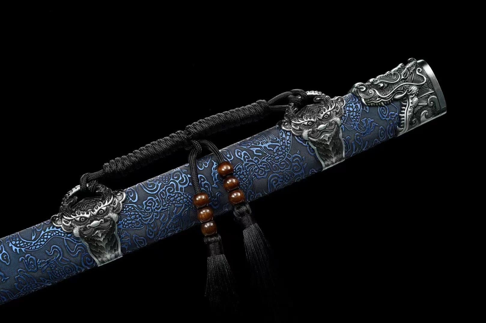 Handmade One Body Yellow Dragon Baked gold blades - Tophatter Daily Deals