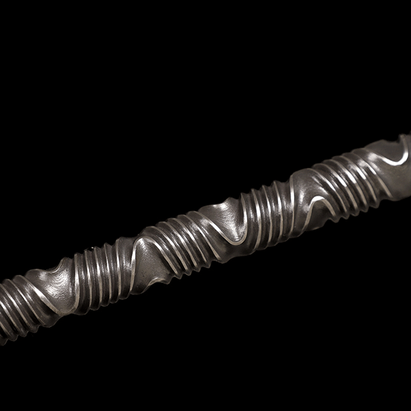 Handmade God of War Pattern Steel One-piece forging - Tophatter Daily Deals