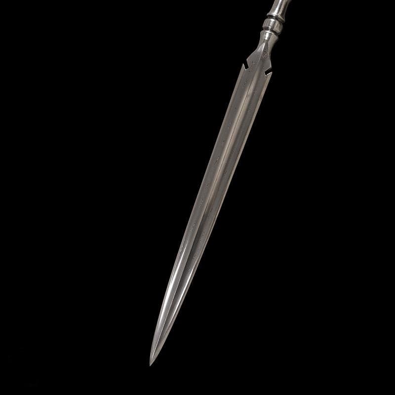 Handmade 马槊 Pattern Steel One-piece forging - Tophatter Daily Deals