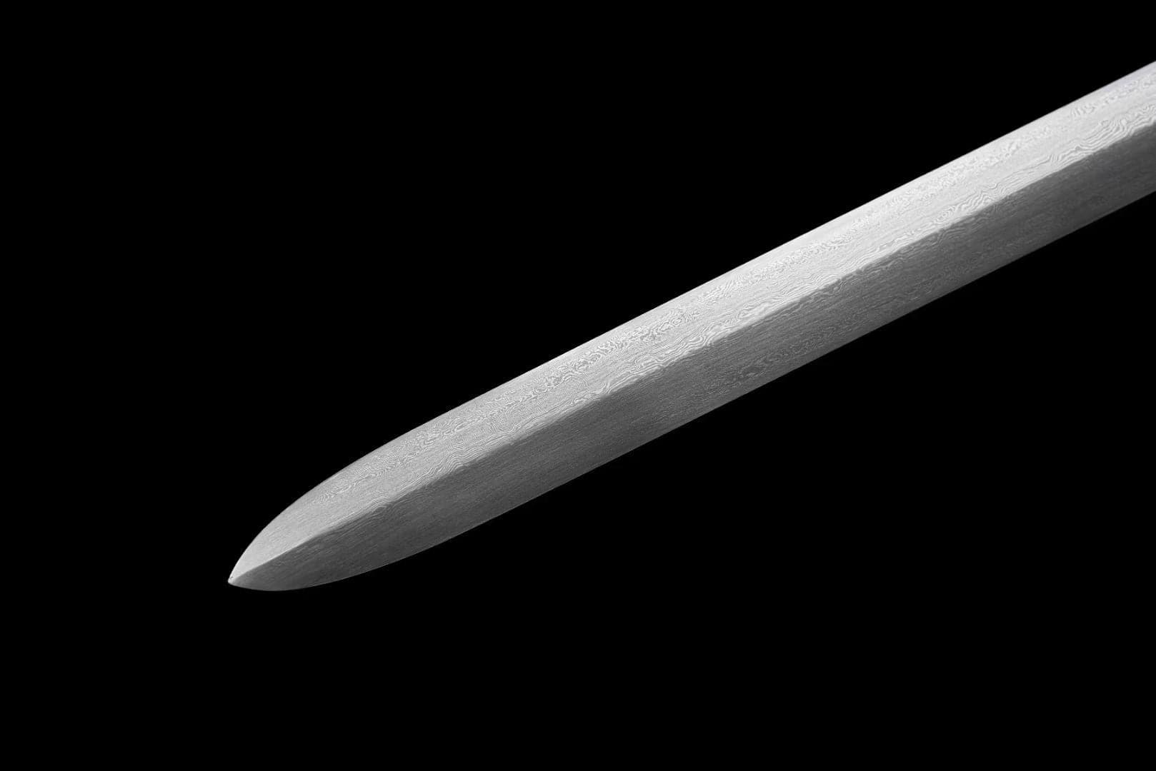 Handmade Phantom Sword Damascus Steel One-piece forging - Tophatter Daily Deals