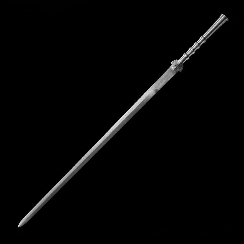 Handmade Phantom Sword Damascus Steel One-piece forging - Tophatter Daily Deals