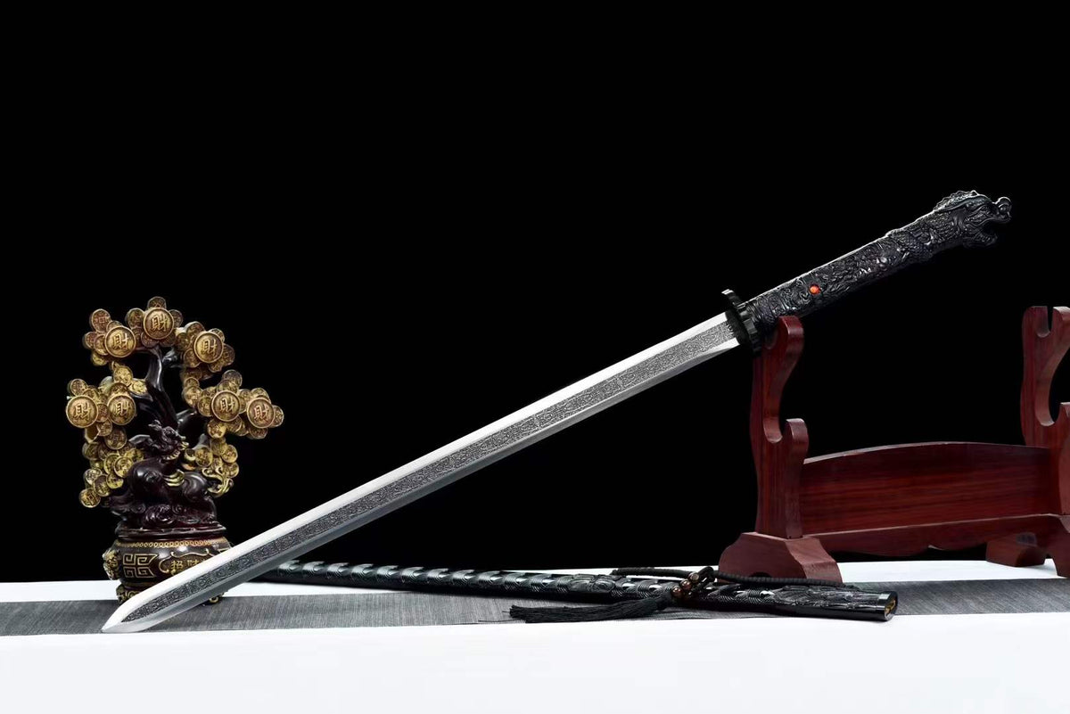 Handmade Phoenix Feather War Sword Chinese Sword - Tophatter Daily Deals