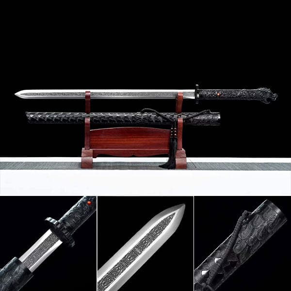 Handmade Phoenix Feather War Sword Chinese Sword - Tophatter Daily Deals