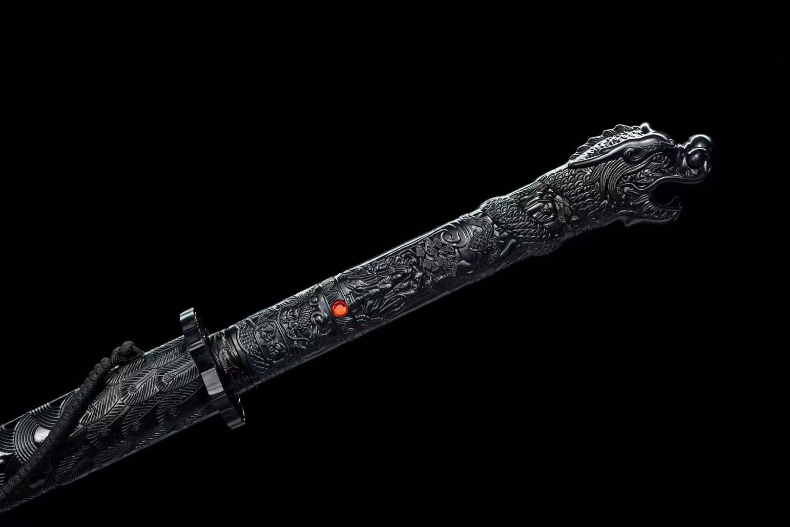Handmade Phoenix Feather War Sword Chinese Sword - Tophatter Daily Deals