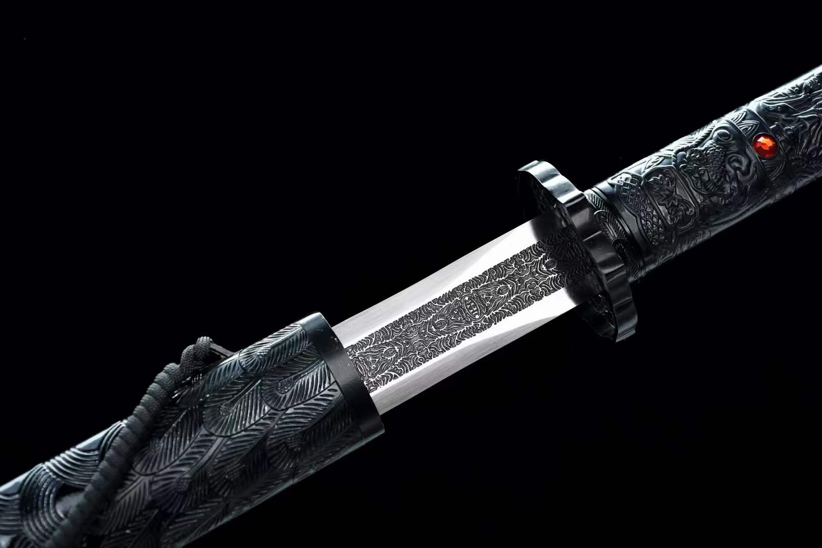 Handmade Phoenix Feather War Sword Chinese Sword - Tophatter Daily Deals