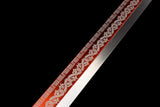 Handmade Red Flame Chinese Sword - Tophatter Daily Deals