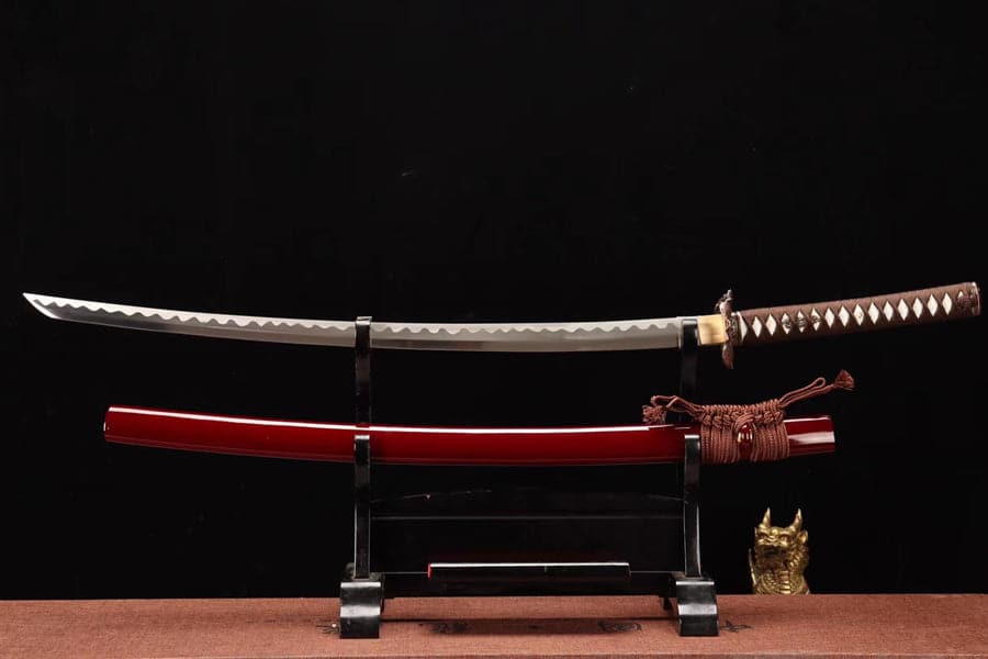 Handmade Rurouni Kenshin Reverse Blade Sword T10 Turns the soil to burn blade - Tophatter Daily Deals
