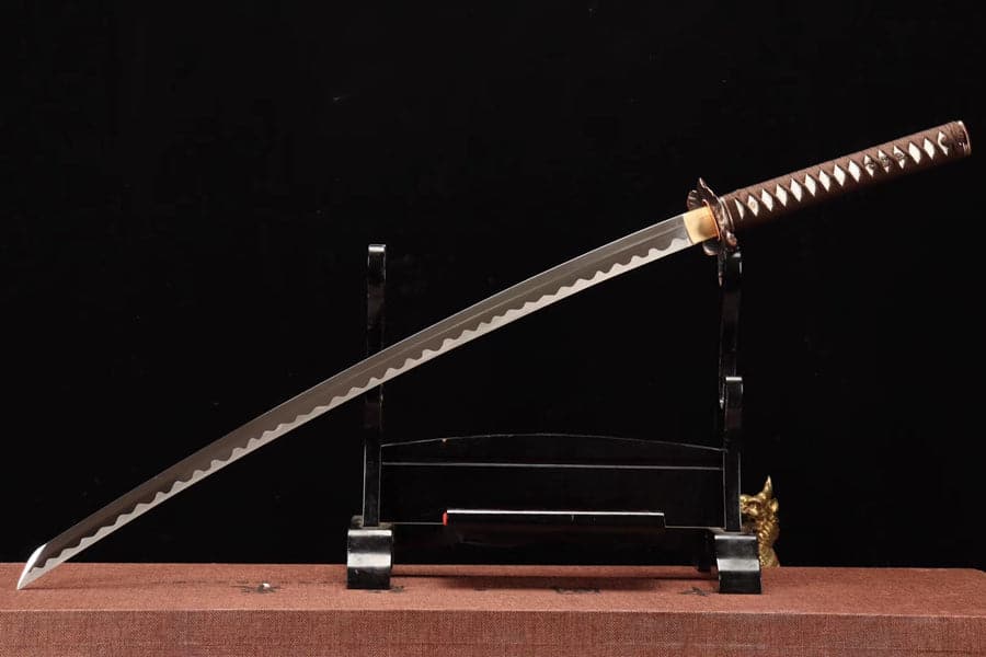 Handmade Rurouni Kenshin Reverse Blade Sword T10 Turns the soil to burn blade - Tophatter Daily Deals