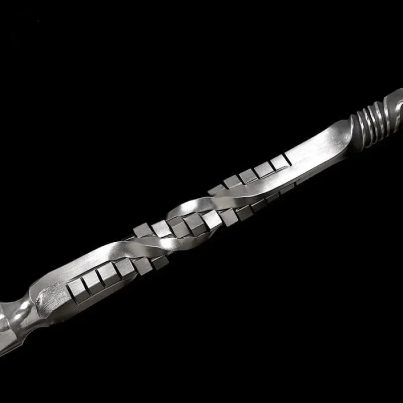 Handmade 三棱 Pattern Steel One-piece forging(US ONLY）-GS53 Pocket Knives - Tophatter Daily Deals