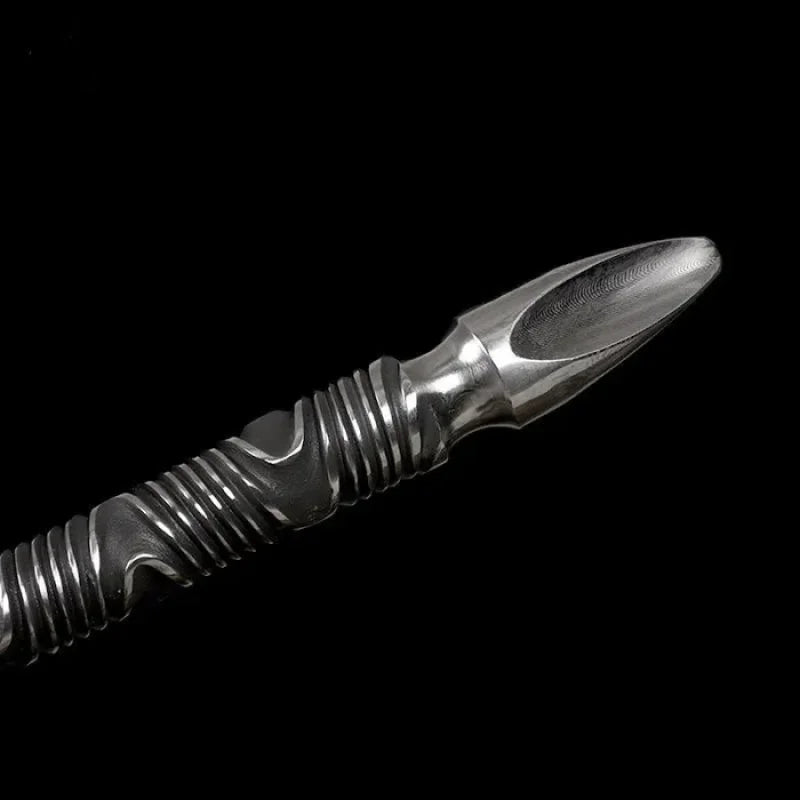 Handmade 三棱 Pattern Steel One-piece forging(US ONLY）-GS53 Pocket Knives - Tophatter Daily Deals