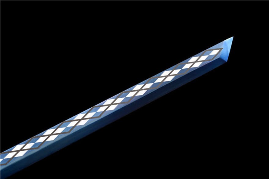 Handmade Silver Dragon High Manganese Steel Chinese Sword With Blue Blade - Tophatter Daily Deals