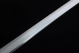 Handmade Silver Scourge High Manganese Steel Chinese Sword With White scabbard - Tophatter Daily Deals