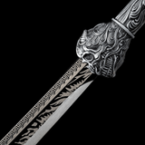 Handmade Spectral Battle Blade Manganese Steel Chinese Sword - Tophatter Daily Deals