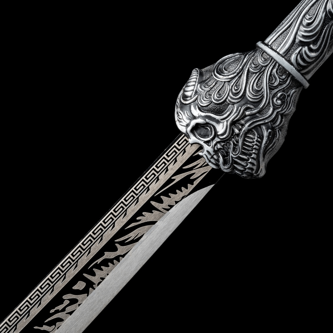 Handmade Spectral Battle Blade Manganese Steel Chinese Sword - Tophatter Daily Deals
