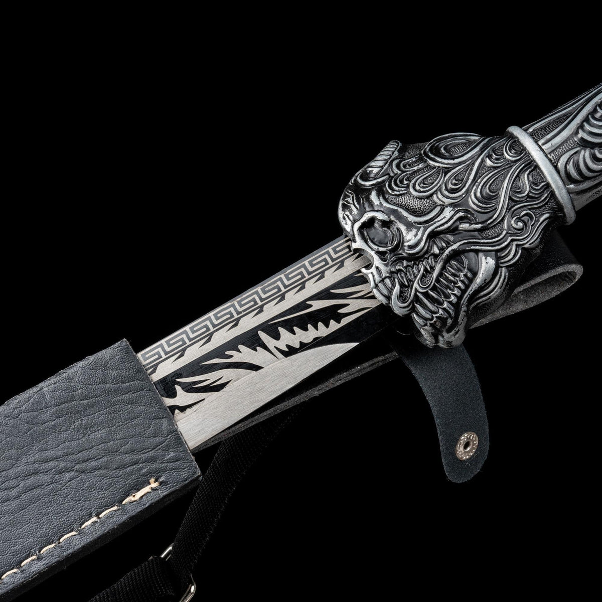 Handmade Spectral Battle Blade Manganese Steel Chinese Sword - Tophatter Daily Deals