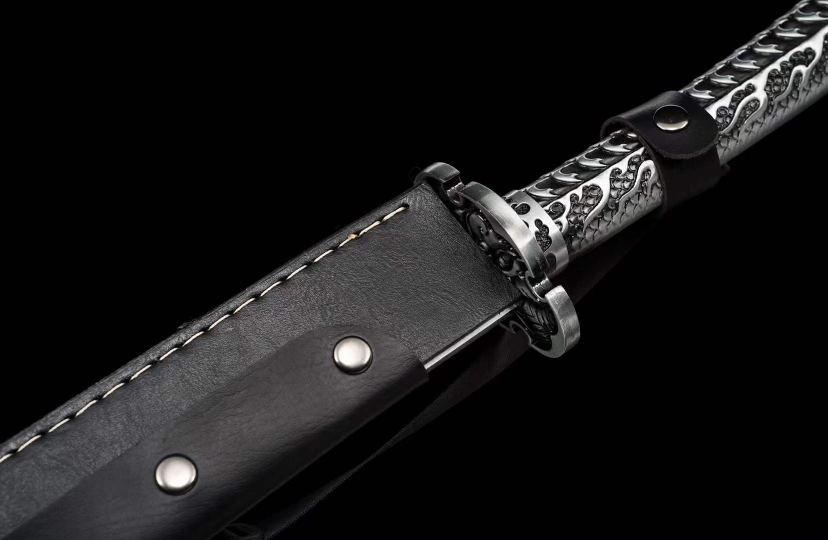 Handmade subdue tiger Manganese Steel Chinese Sword - Tophatter Daily Deals