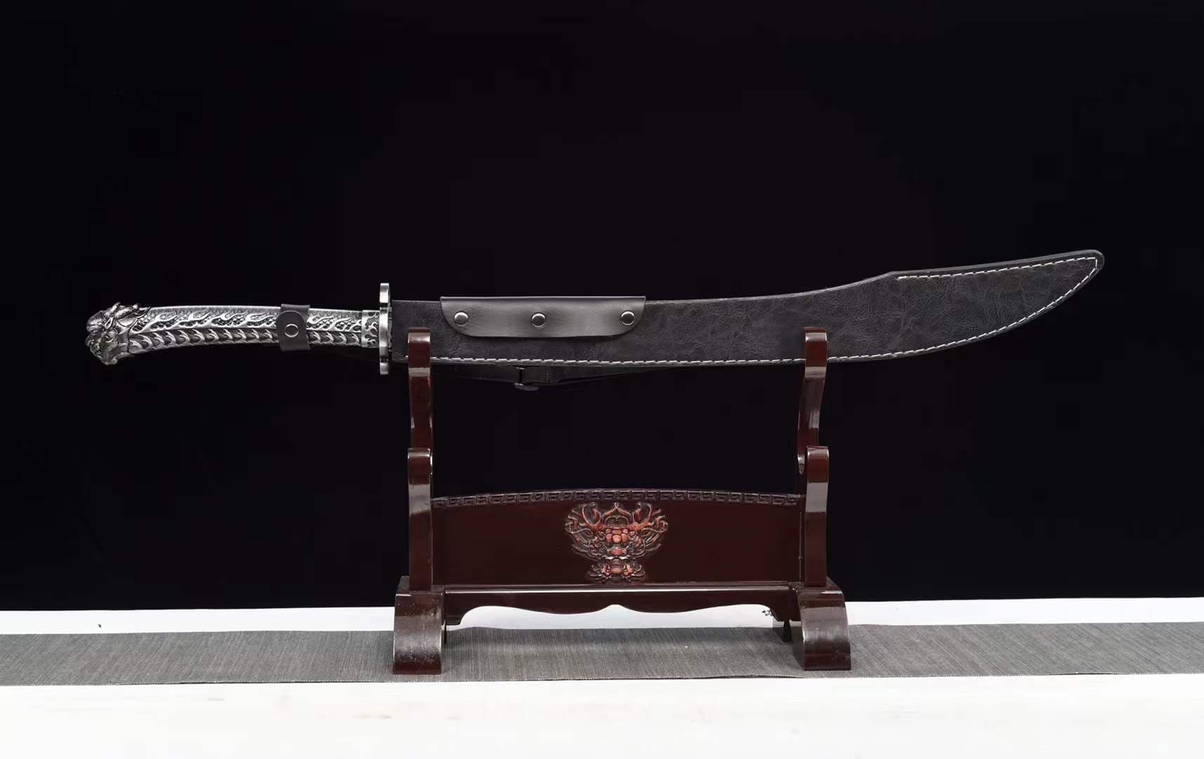 Handmade subdue tiger Manganese Steel Chinese Sword - Tophatter Daily Deals