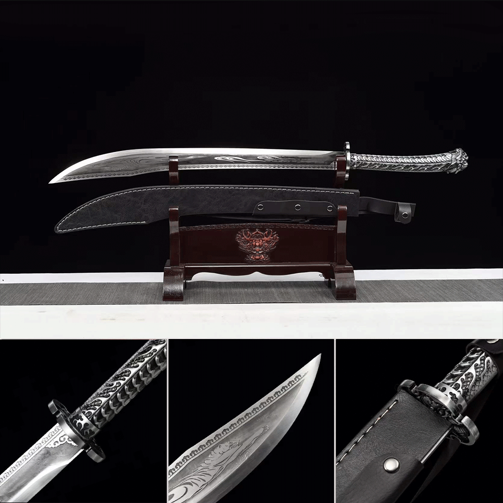 Handmade subdue tiger Manganese Steel Chinese Sword - Tophatter Daily Deals