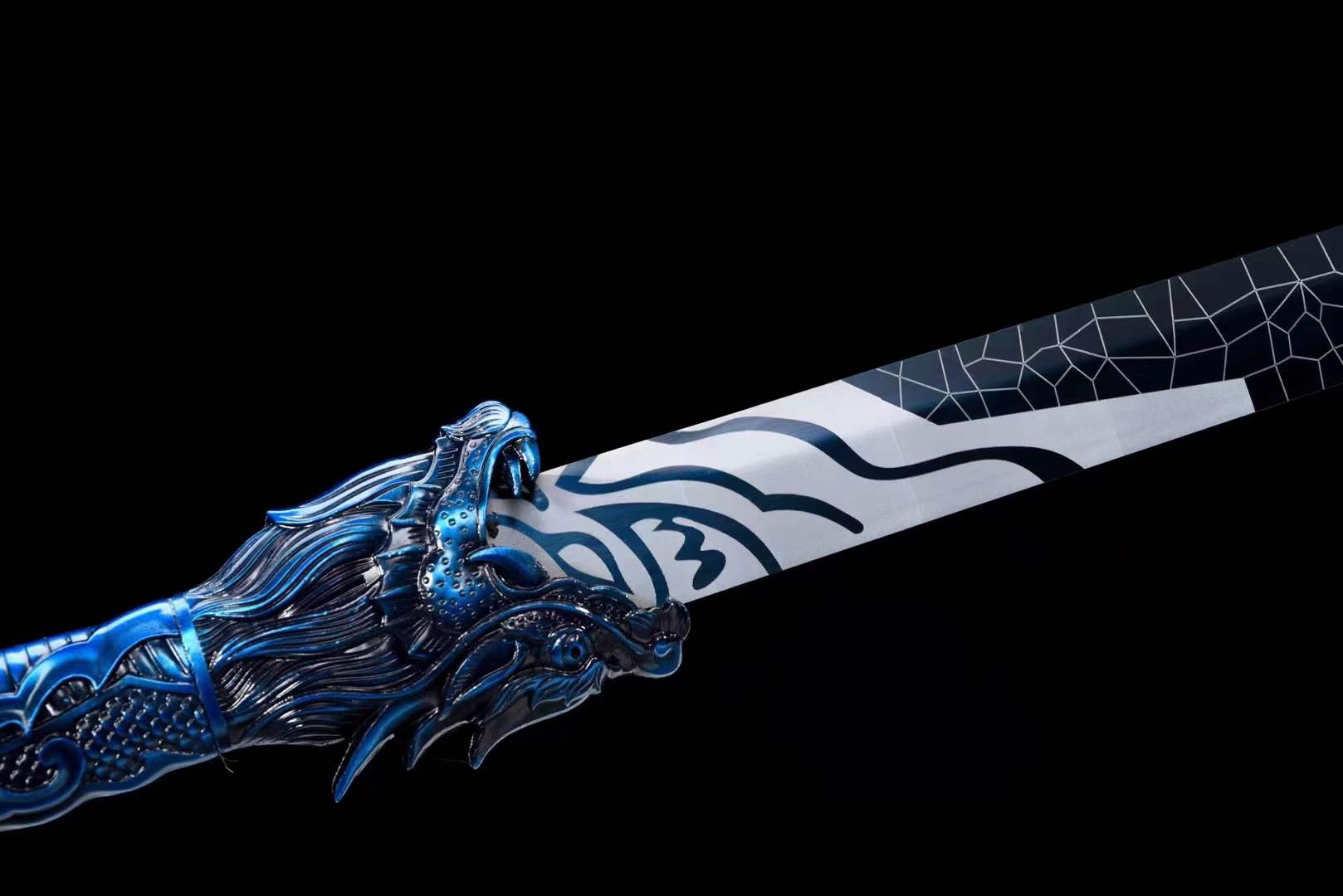 Handmade Thousand Blade Magic Dragon With Blue Blade - Tophatter Daily Deals