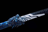 Handmade Thousand Blade Magic Dragon With Blue Blade - Tophatter Daily Deals