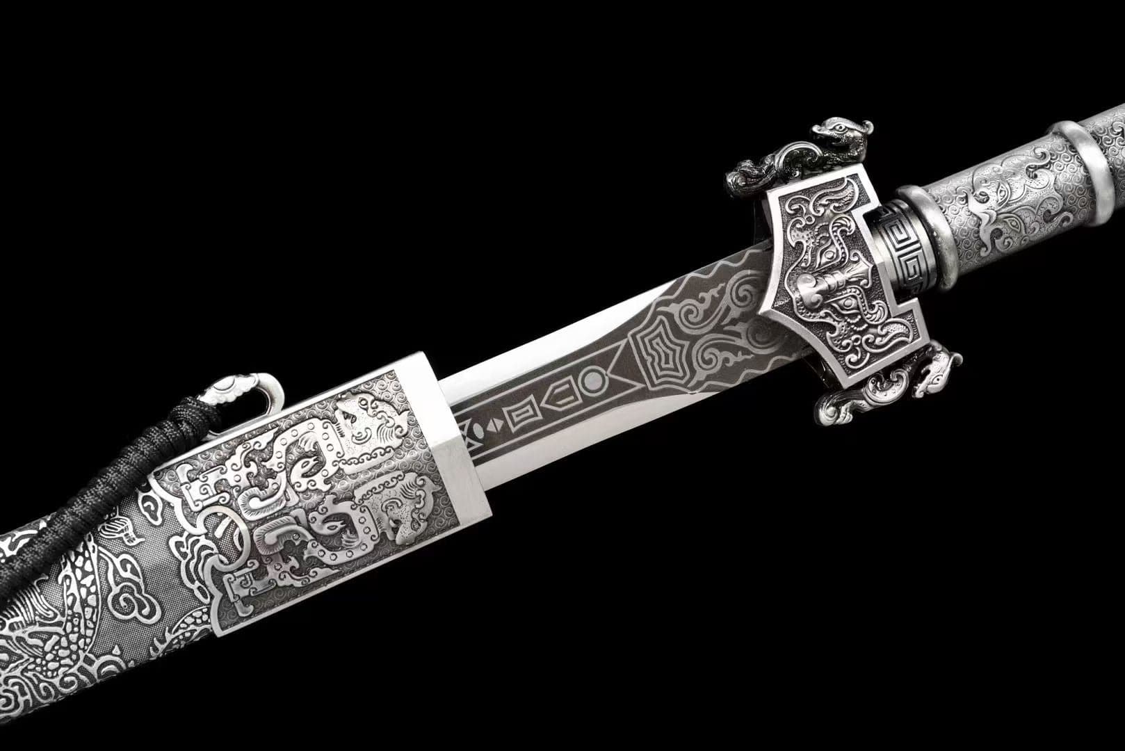 Handmade Tianchu Han Jian With One-piece forging - Tophatter Daily Deals