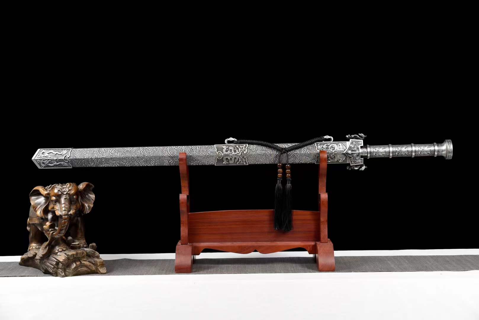 Handmade Tianchu Han Jian With One-piece forging - Tophatter Daily Deals