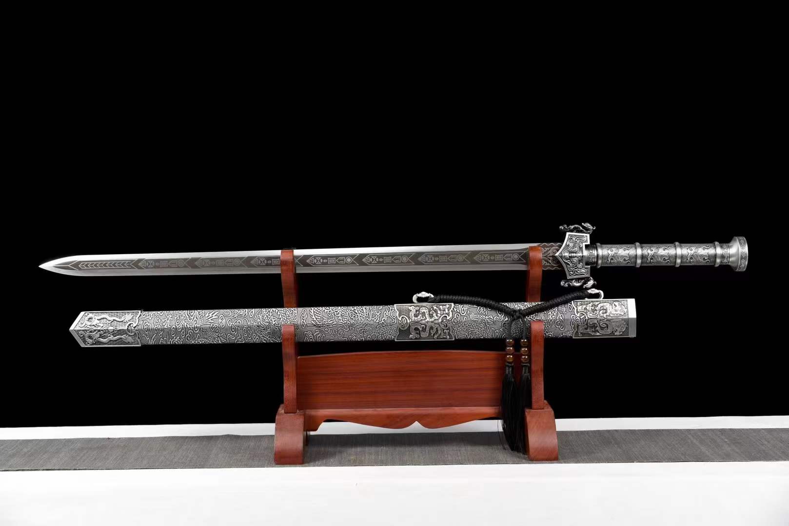 Handmade Tianchu Han Jian With One-piece forging - Tophatter Daily Deals