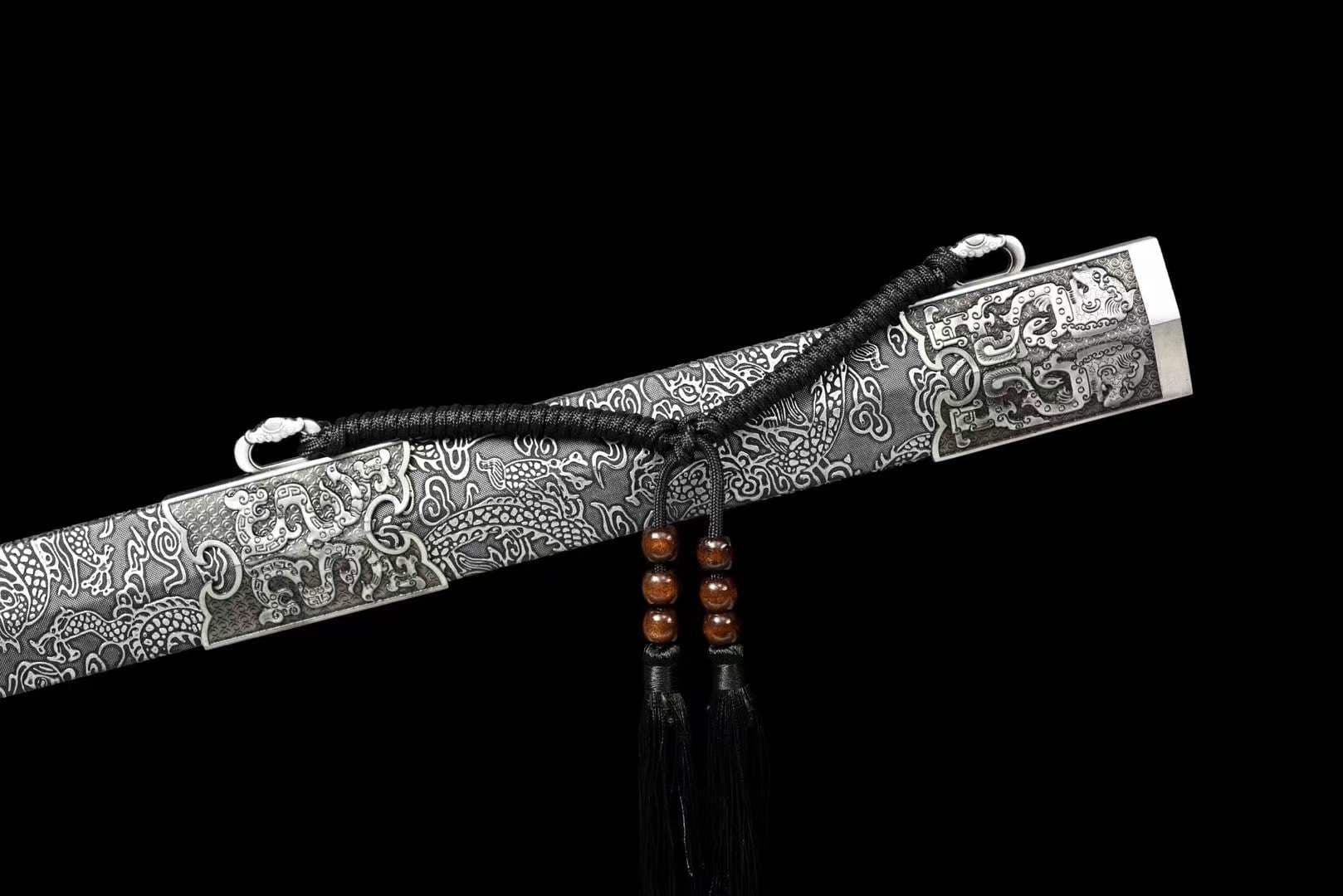 Handmade Tianchu Han Jian With One-piece forging - Tophatter Daily Deals