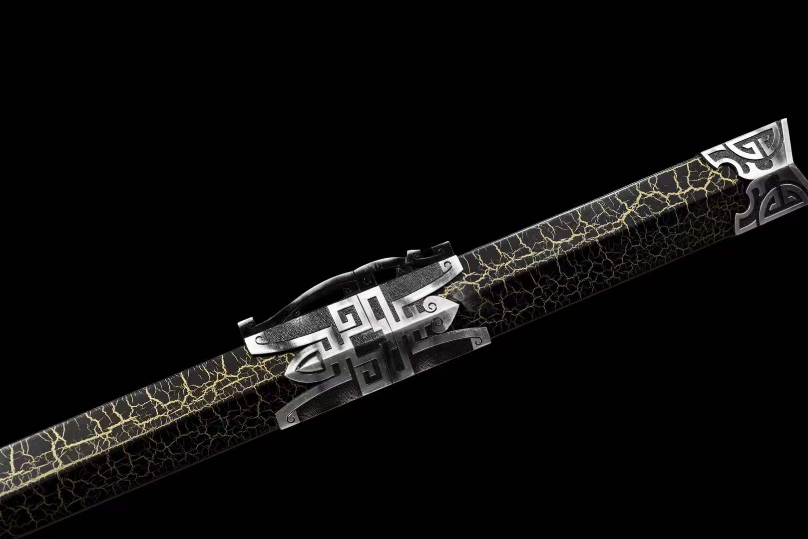 Handmade Tianlu Chinese Sword With Hollowed - Tophatter Daily Deals
